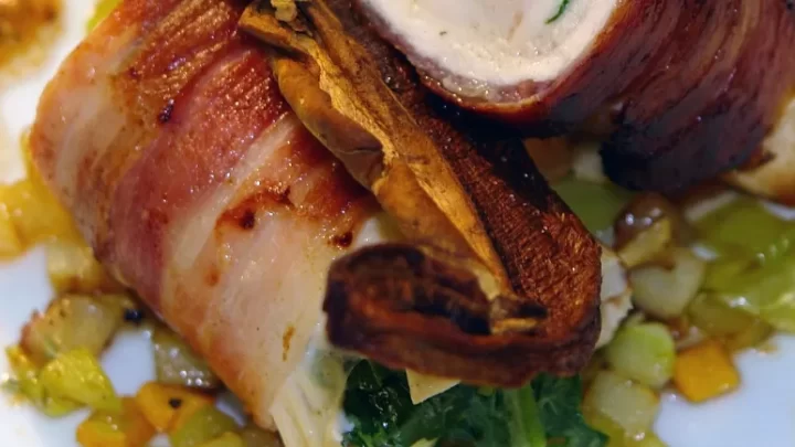 bacon wrapped chicken