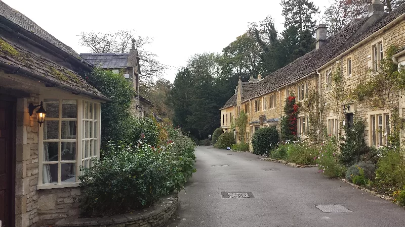 village in the UK (Castle Combe)