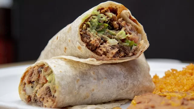 Gooey Beef Burritos