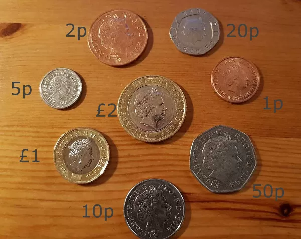 British coins